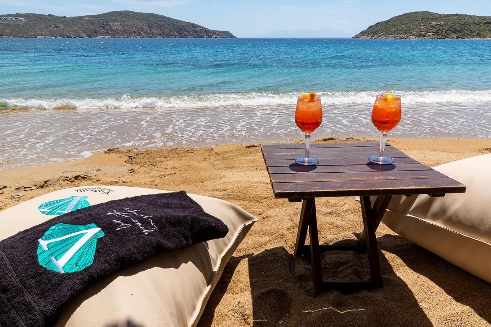 Vassilia On The Beach Serifos Livadakia Bagian luar foto