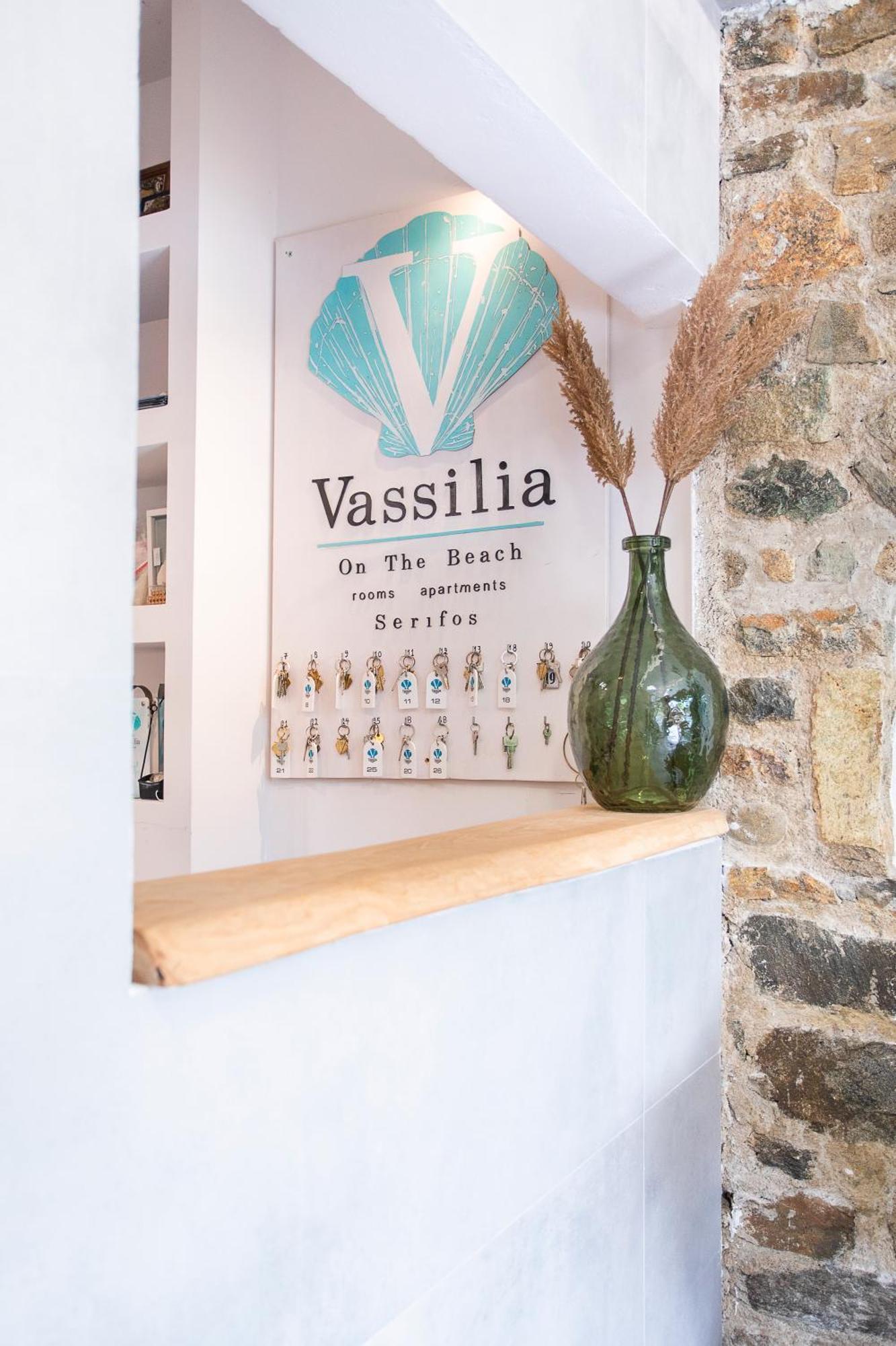 Vassilia On The Beach Serifos Livadakia Bagian luar foto