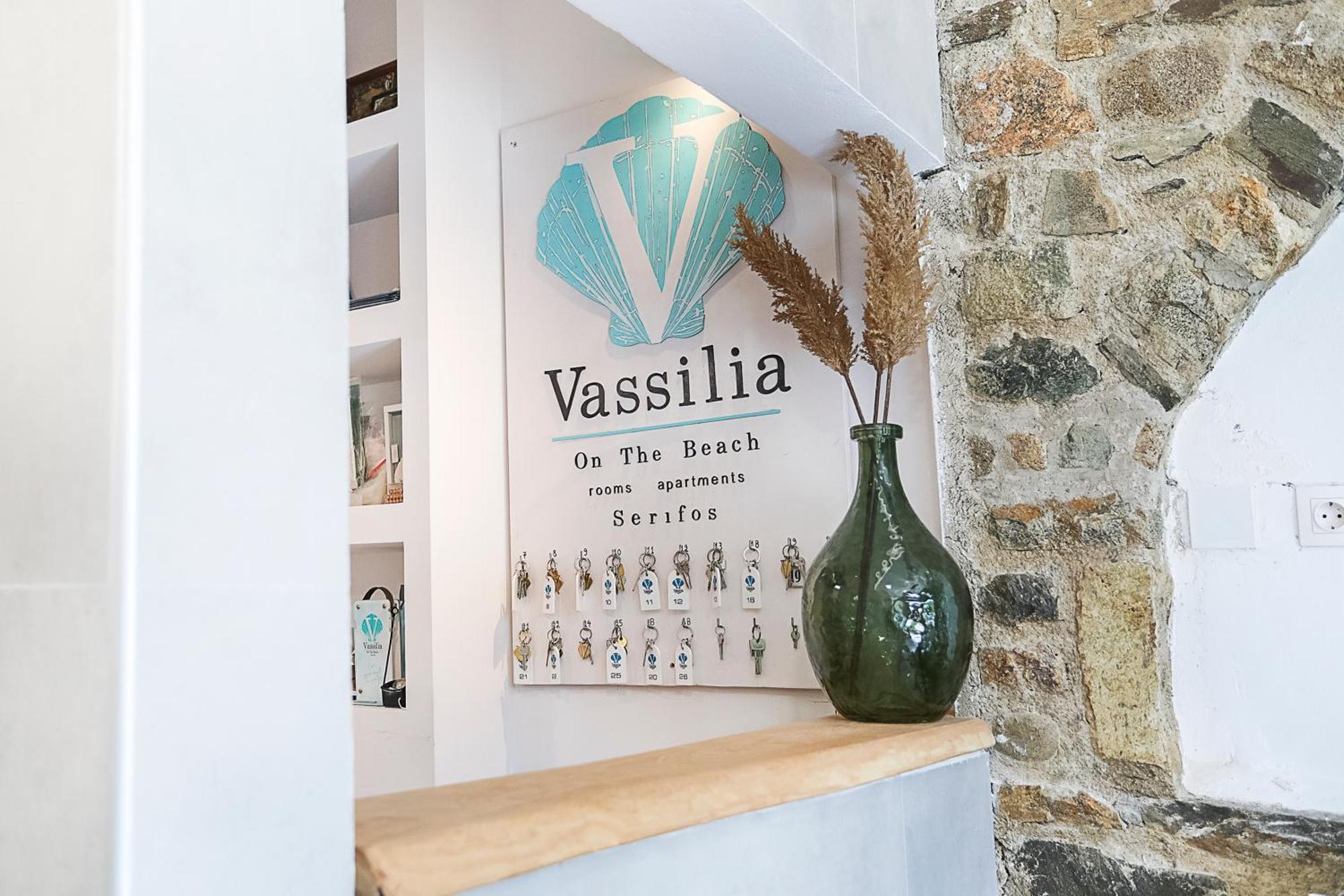 Vassilia On The Beach Serifos Livadakia Bagian luar foto